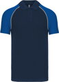 Baseballové piqué polo