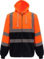 Hi-Vis mikina s kapucí