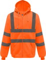 Hi-Vis mikina s kapucí