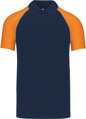 Baseballové piqué polo
