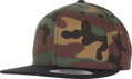 6 panelová Snapback kšiltovka "Camo"