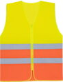 Hi-Vis síťovaná bezpečnostní vesta