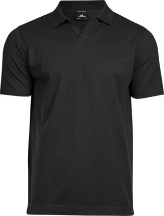 Pánské luxusní elastické piqué polo z těžké bavlny