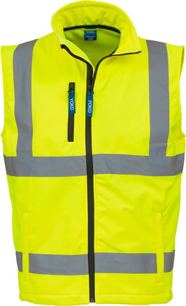 Hi-Vis softshellová vesta