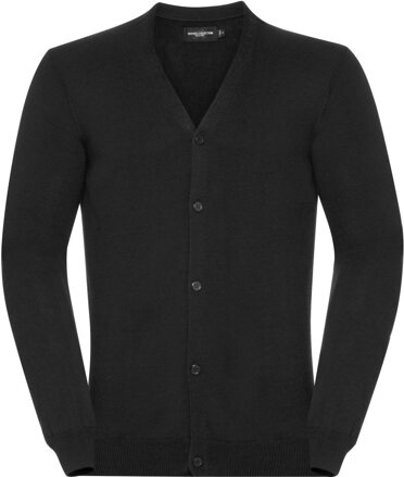Pánský pletený cardigan s výstřihem do V