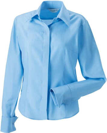 Tencel® business halenka s s dlouhým rukávem