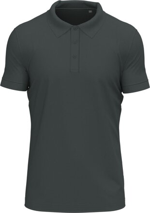 Pánské elastické piqué polo z těžké bavlny