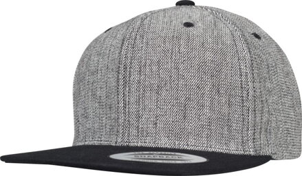 6 panelová Snapback kšiltovka "Melange"