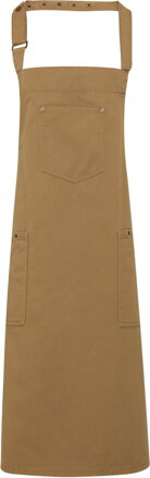 Bavlněná zástěra s laclem "Chino"