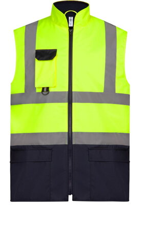 Hi-Vis polstrovaná vesta