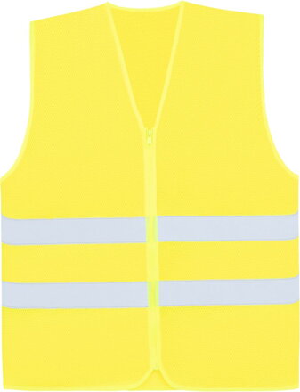 Hi-Vis síťovaná bezpečnostní vesta
