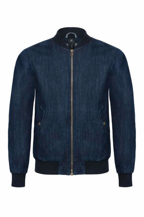 Pánská denim bunda "Bomber"