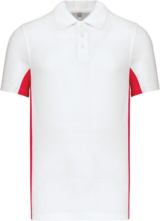 2-barevné piqué polo "Flag"