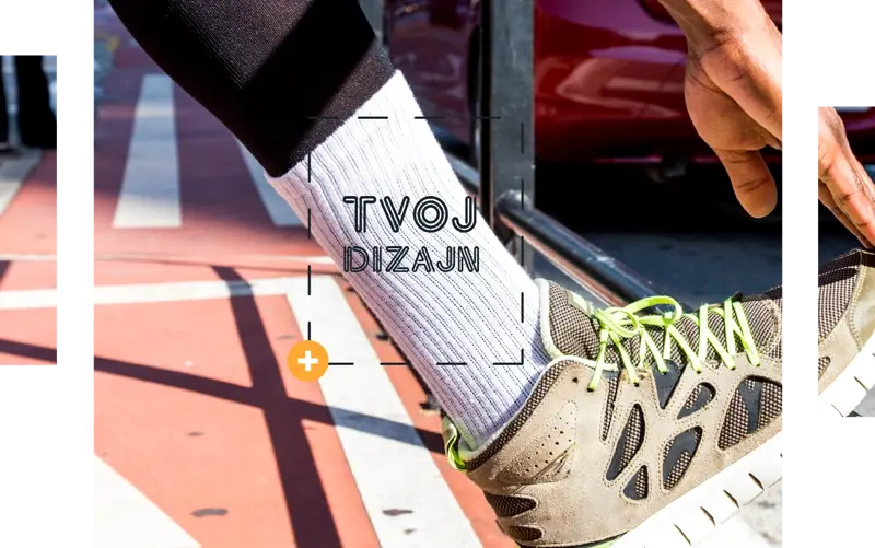 Ponožky s vlastným logom