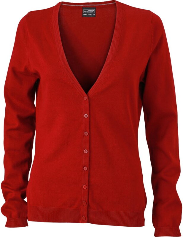 Dámský pletený cardigan s výstřihem do V Dámský pletený cardigan s výstřihem do V