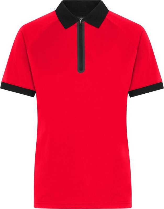 Dámské piqué polo se zipem Dámské piqué polo se zipem